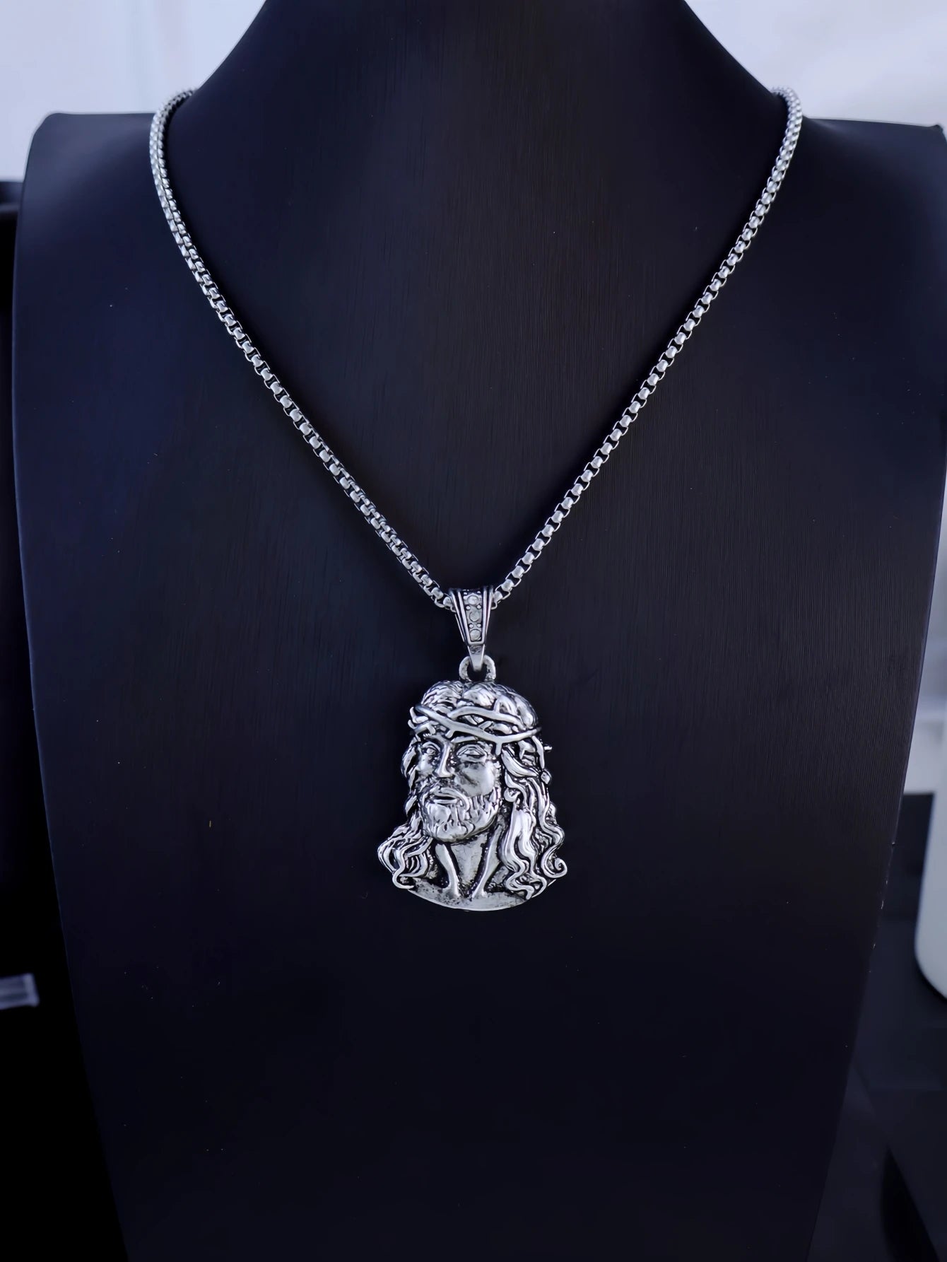 Kingdom — Jesus Piece Pendant Chain — Unreal Gems jewelry