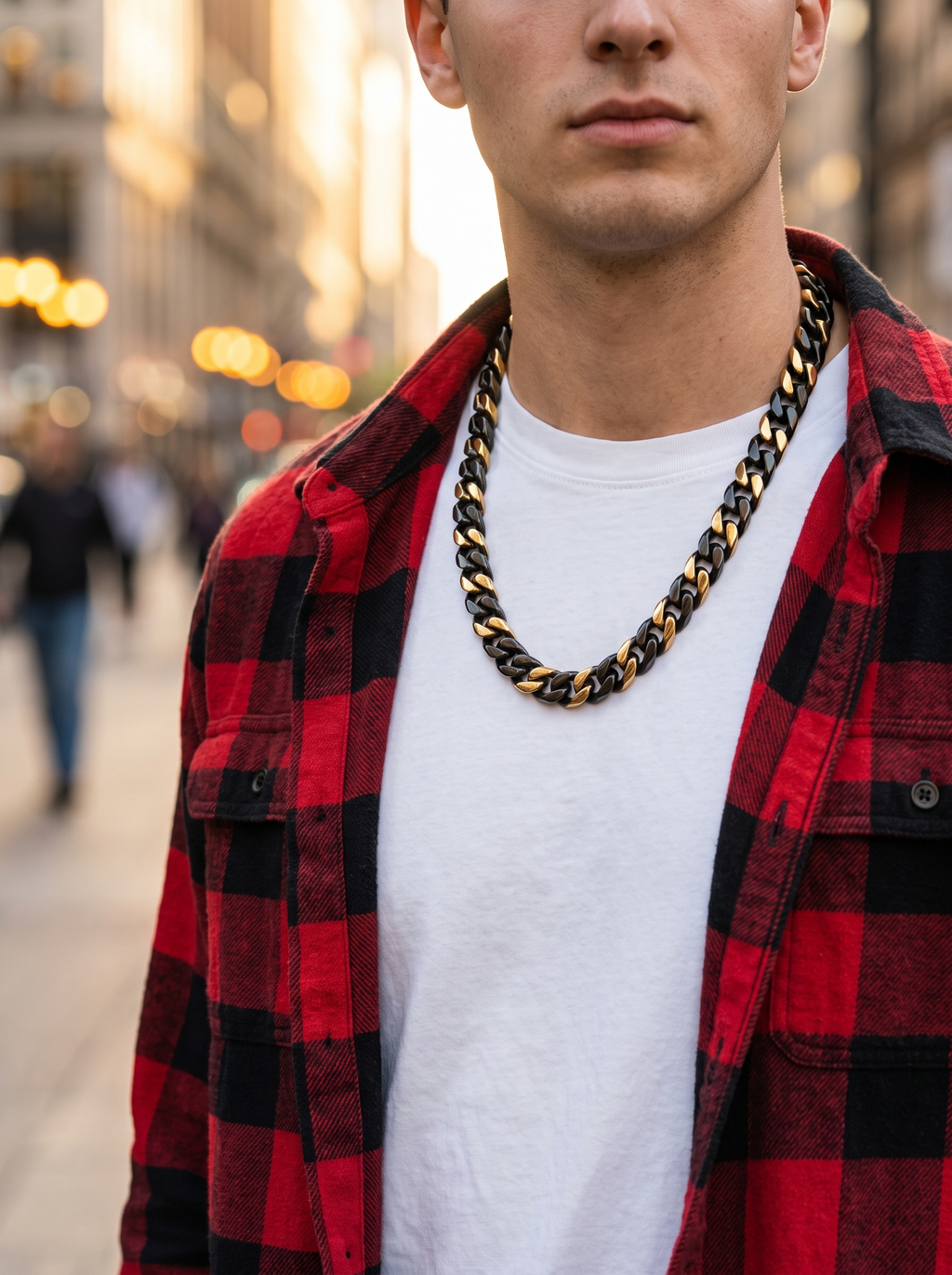 The Curb — Onyx — Unreal Gems jewelry