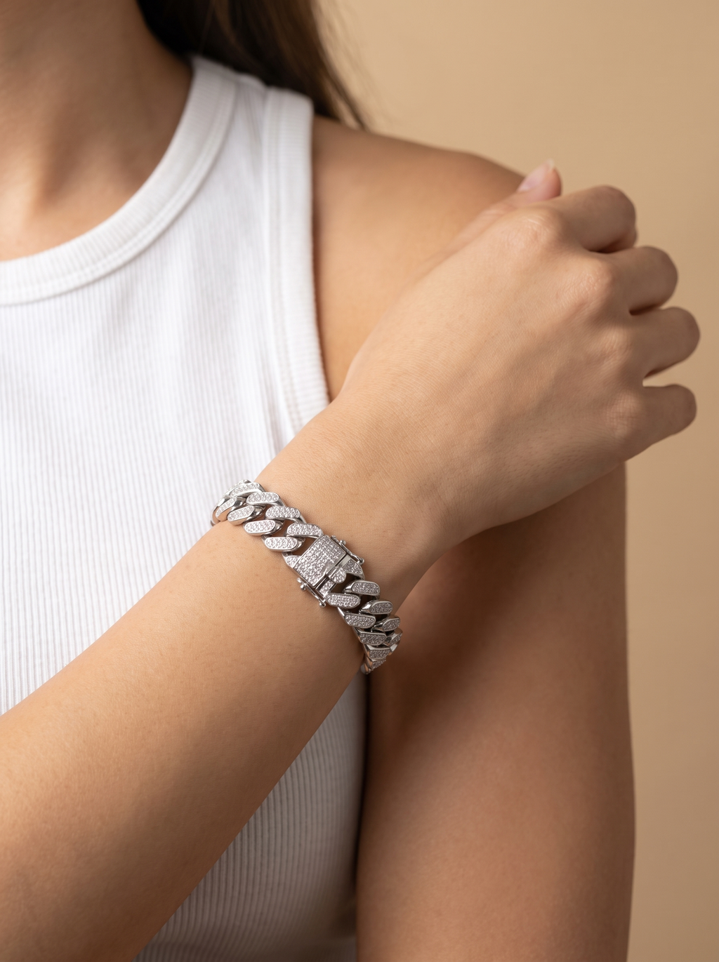 Miami Cuff — 13mm — Unreal Gems jewelry