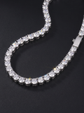 Blizzard Iced Tennis Chain — Unreal Gems jewelry
