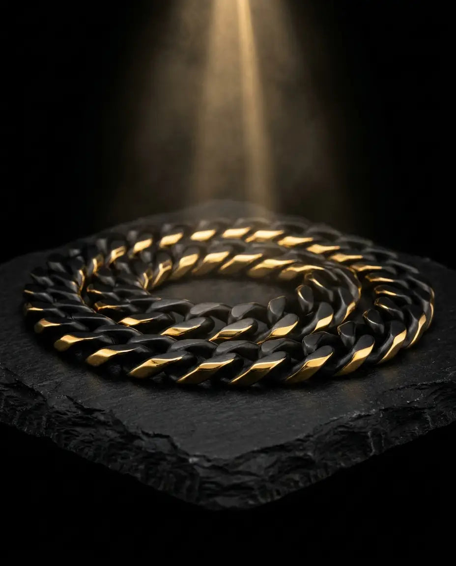 The Curb — Onyx — Unreal Gems jewelry